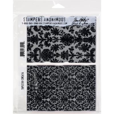 Stampers Anonymous Tim Holtz Cling Stamps - Tapestry